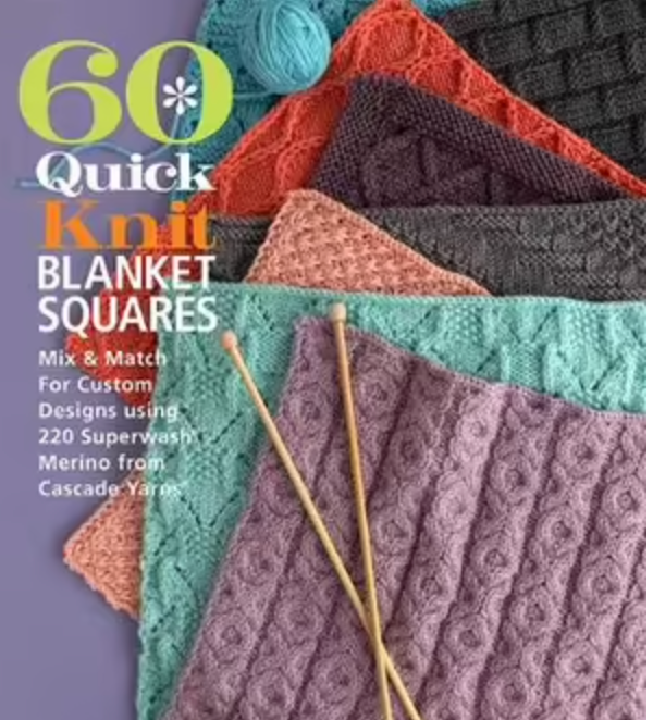 Book - 60- Quick Knit Blanket Squares