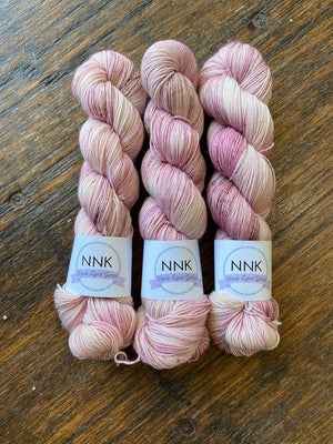 Timeless - NNK Fingering weight 4 ply Merino Silk Cashmere.  Perfect for garments, accessories, shawls, wraps, scarves. Knitting and crochet.  Learn to knit and learn to crochet with this luxury yarn.