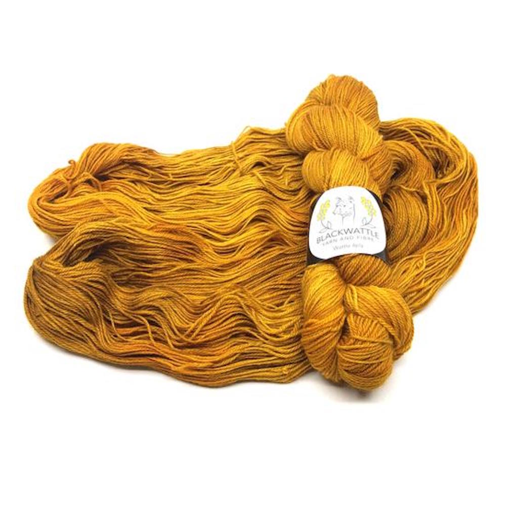 Enjoy Blackwattle Wattle, 100% Australian Alpaca yarn. Available online or in store at Samford Valley, Brisbane yarn shop. Fine Alpaca yarn suitable for crochet patterns and knitting patterns. Luxury 4 ply yarn in a range of colours. Learn to knit, learn to crochet with this yarn. Knit or crochet garments, fashion accessories, beanies, cowls, scarves and kids wear with Blackwattle Wattle. Great for gifts and creating a luxury knit.