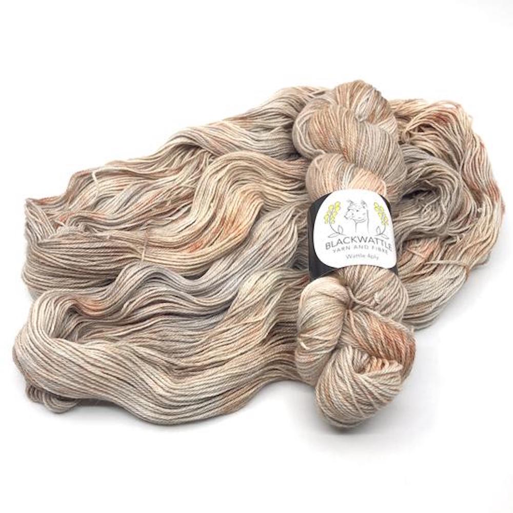 Enjoy Blackwattle Wattle, 100% Australian Alpaca yarn. Available online or in store at Samford Valley, Brisbane yarn shop. Fine Alpaca yarn suitable for crochet patterns and knitting patterns. Luxury 4 ply yarn in a range of colours. Learn to knit, learn to crochet with this yarn. Knit or crochet garments, fashion accessories, beanies, cowls, scarves and kids wear with Blackwattle Wattle. Great for gifts and creating a luxury knit.
