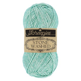 Scheepjes Stone Washed Cotton Acrylic Sport Weight Yarn