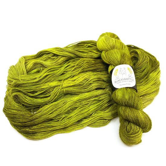 Blackwattle Kunzea - Alpaca Silk Cashmere Yarn - 4 ply / Fingering